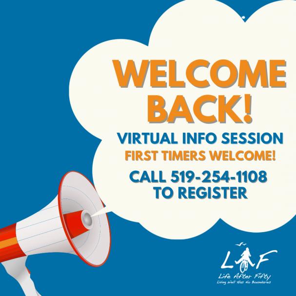 Welcome Back: Info Session!