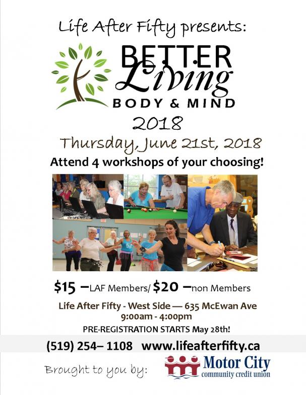 Better Living Body and Mind 2018