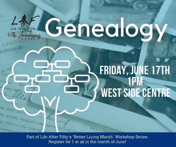 Genealogy: Better Living Workshop Series