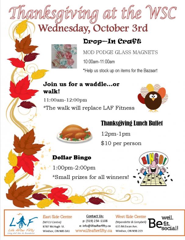 Thanksgiving at the WSC