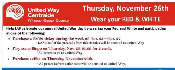 Let's UNITE! for the United Way!