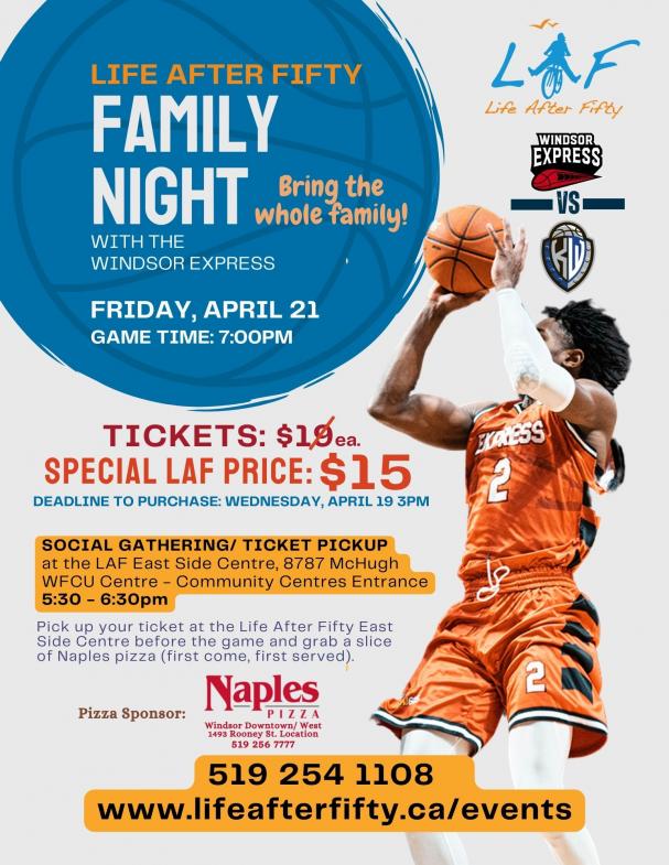 LAF Family Night with the Windsor Express