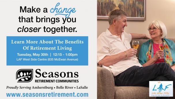 All About Retirement Community Living with Seasons