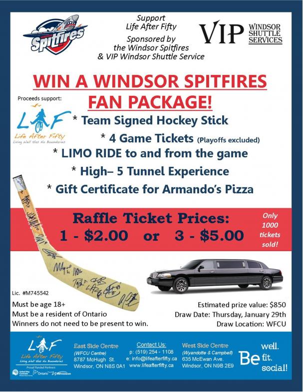 Win a Windsor Spitfires Fan Package!